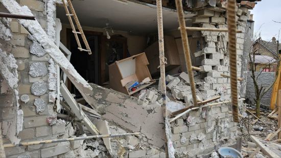 Оккупанты ночью сильно обстреливали Херсон