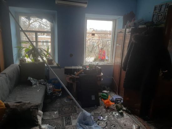 От российских обстрелов на Никопольщине пострадала женщина: фото разрушений